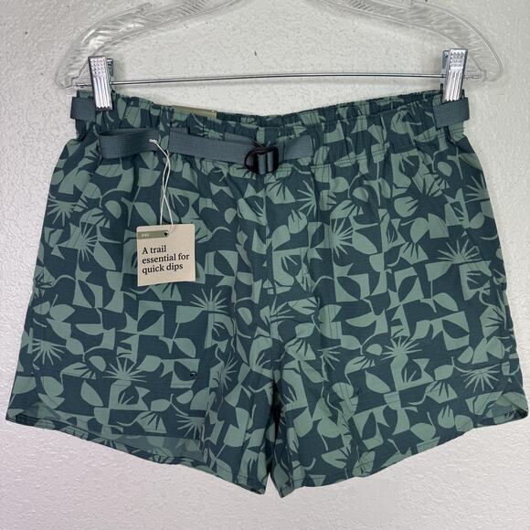 REI Pants - REI Trailmade Amphib Shorts Womens Small Hiking Hike Swim Sun Peak Jasper Green